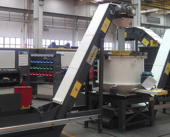 iron chip treatment system